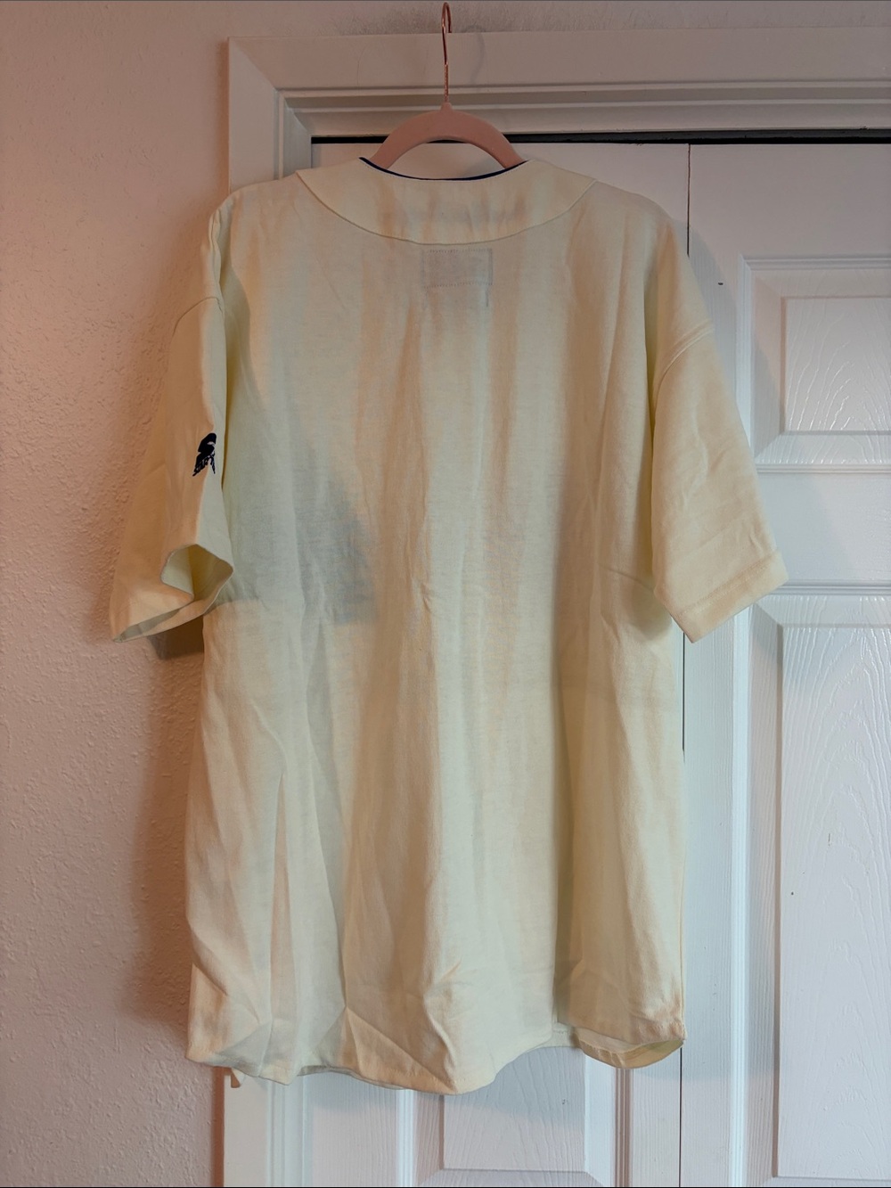 STARTER White and Royal Blue "Brooklyn" Baseball Jersey - Picture 9 of 14